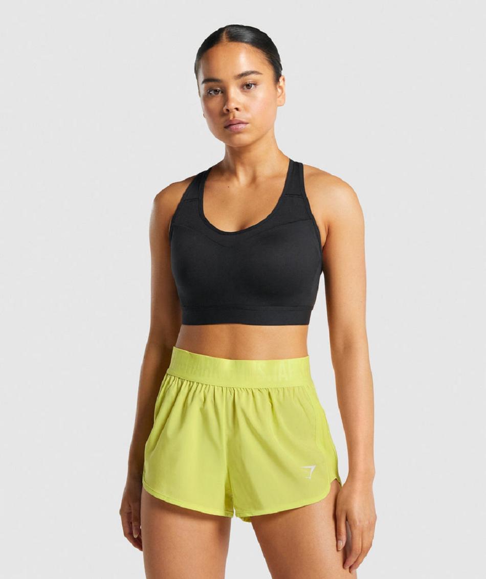 Sujetadores Deportivos Gymshark Open Back Mujer Negras | CO 2221DFM